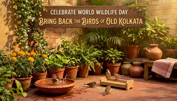 On World Wildlife Day: The Silence of the Sparrows - Can We Bring Back the Birds of Old Kolkata?