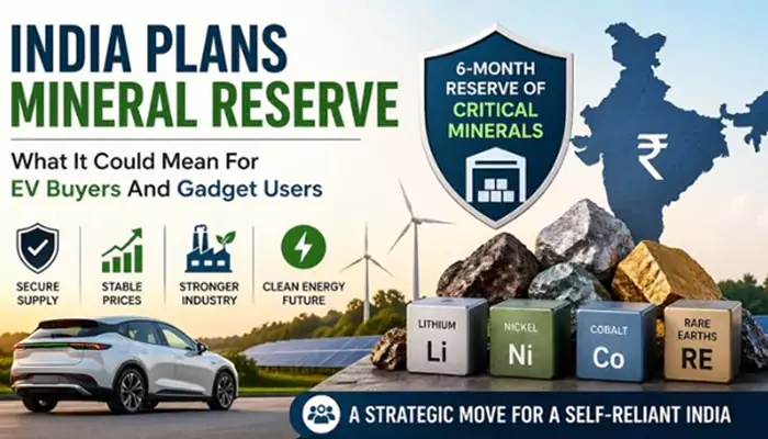 India Plans Mineral Reserve: What It Could Mean For EV Buyers And Gadget Users