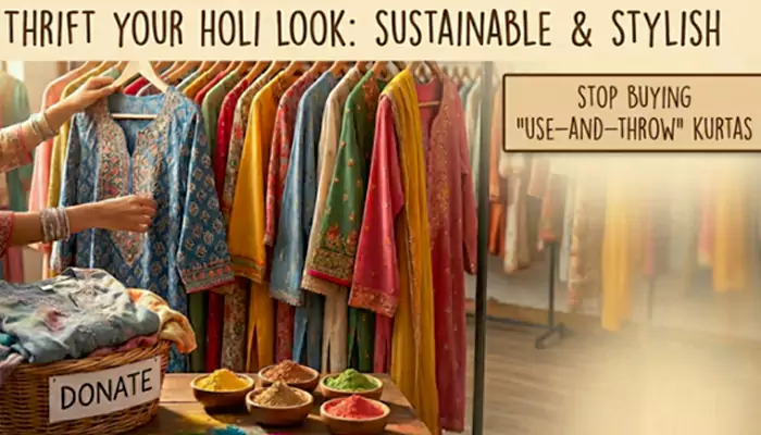 Stop Buying 'Use-and-Throw' Kurtas: How to Thrift Your Holi Look