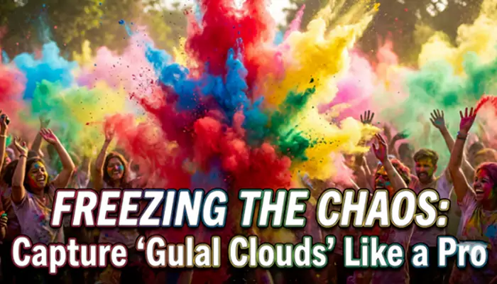 Holi Special: Freezing the Chaos: Camera Settings to Capture 'Gulal Clouds' Like a Pro