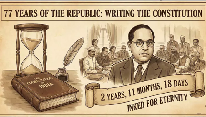 77 Years of The Republic: Just How Long Did Ambedkar and Team Spend Writing the Constitution?
