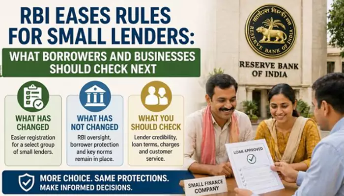 RBI Eases Rules For Small Lenders: What Borrowers And Businesses Should Check Next