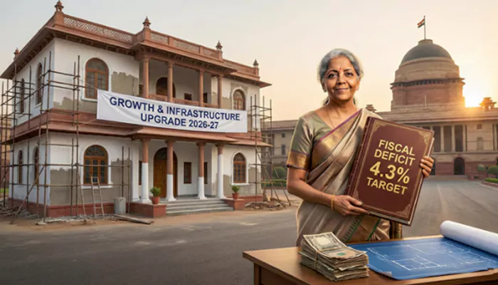 Union Budget 2026-27 : The 4.3% Deficit Target - How the FM is Balancing Fiscal Prudence with a Growth Spree