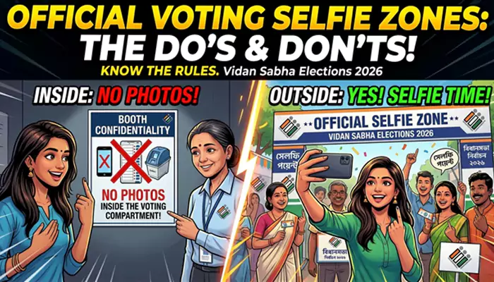 The Official 'Selfie Zones': Where You Can and Cannot Photograph Your Voting Experience