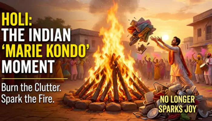 Holi is the Indian 'Marie Kondo' Moment: Why We Burn Things on Holika Dahan