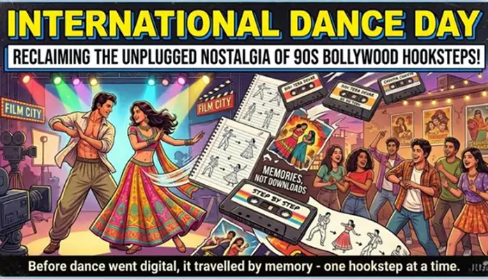 International Dance Day: Reclaiming the Unplugged Nostalgia of the 90s Bollywood Hookstep