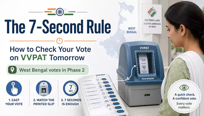 The 7-Second Rule: How to Check Your Vote on VVPAT Tomorrow