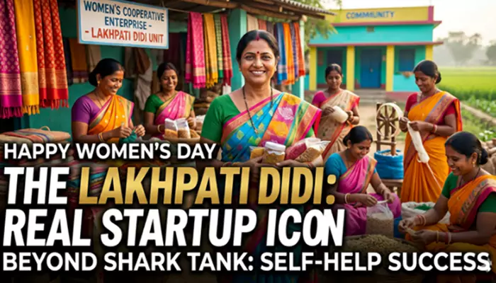 Forget Shark Tank: Why the 'Lakhpati Didi' is the Real Startup Icon We Should Celebrate this Women's Day