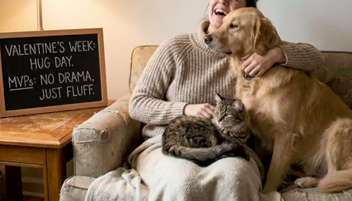 Valentine's Week: The Only Hug That Doesn't Come With Drama: Why Your Pet Dog and Cat are the MVPs of Hug Day
