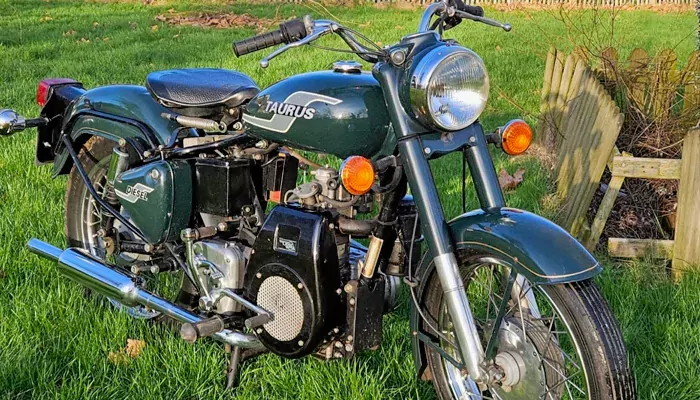India On Wheels:  Taurus – World’s Only Mass Production Diesel Motorcycle That RE Dared to Build
