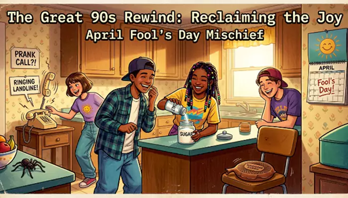 The Great 90s Rewind: Reclaiming the Joy of Pure, Analog Mischief on April Fool’s Day