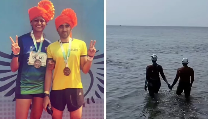 Bengaluru Couple’s 11-hour Sri Lanka-to-India Swim Goes Viral; But Experts Warn Open Seas Are Dangerous
