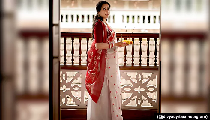 Saree Codes of Navami: Laal-Par, Benarasi, and the Aesthetic of Shubho