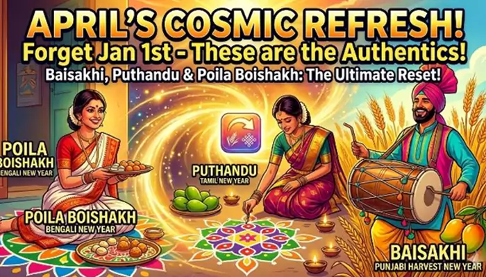 Ditch January 1st: Why Baisakhi, Puthandu, and the Bengali New Year are the Ultimate Existential Resets