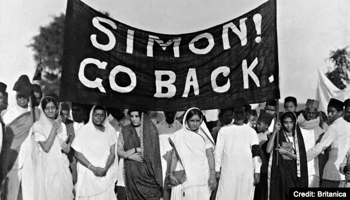 When Black Flags Drowned Out Britain: The Revolt Against the Simon Commission