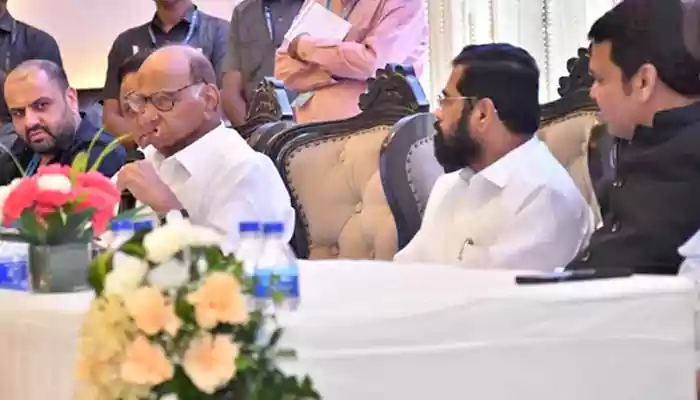 Sharad Pawar Dines With Shinde and Fadnavis Ahead of Cricket Association’s Election