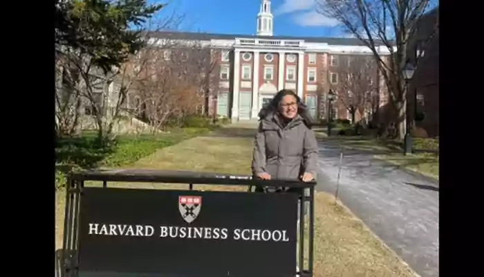 Edelweiss MF MD Radhika Gupta 'cheers' for a new India at Harvard Business School. See pics