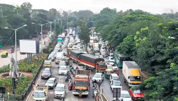 Bengaluru stands as world's sixth slowest city in terms of traffic, slips from second place. Details